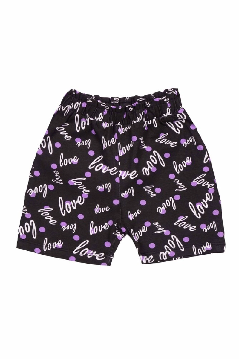 Шорты для девочек BK1601SH сиреневый