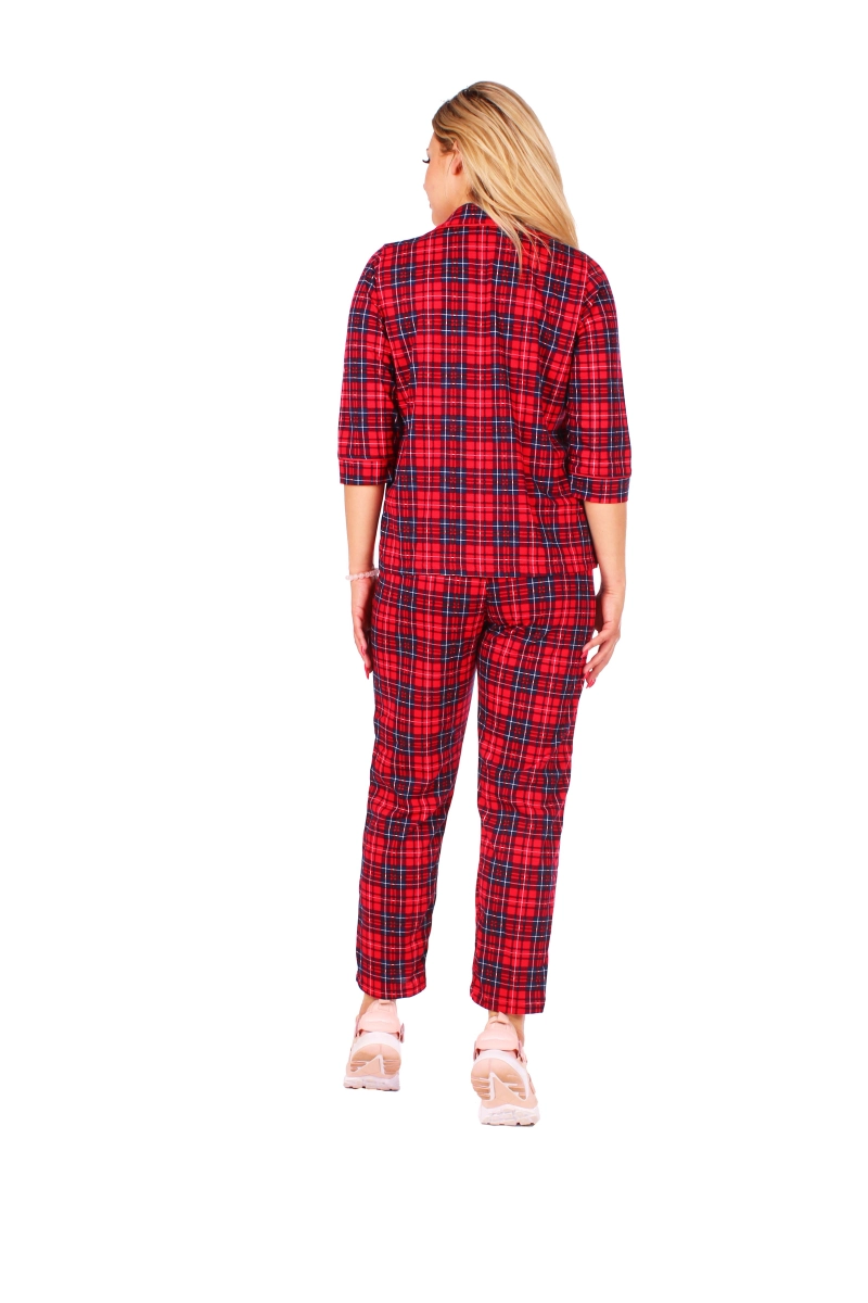 Пижама "Классика" красная, трикотаж