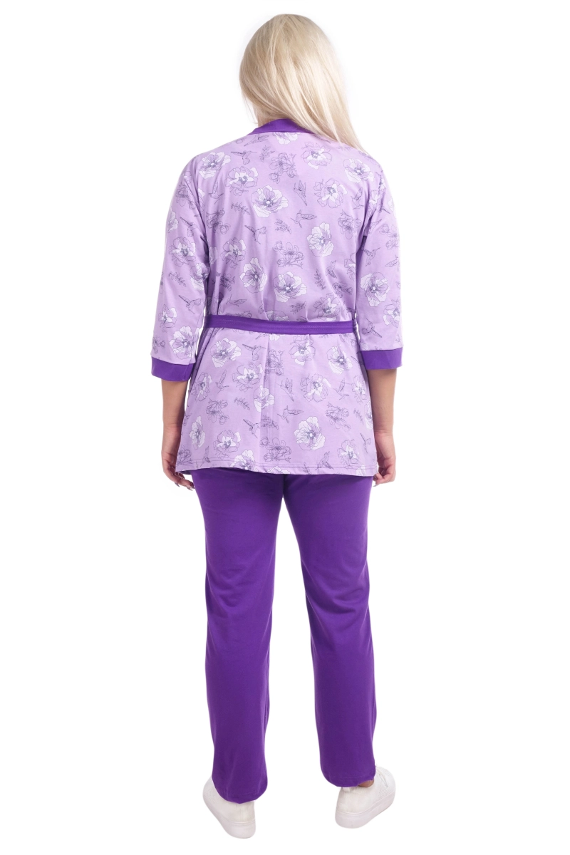 Пеньюар женский с брюками 192Ф