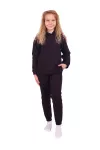 Костюм "КД-76" черный, футер с лайкрой