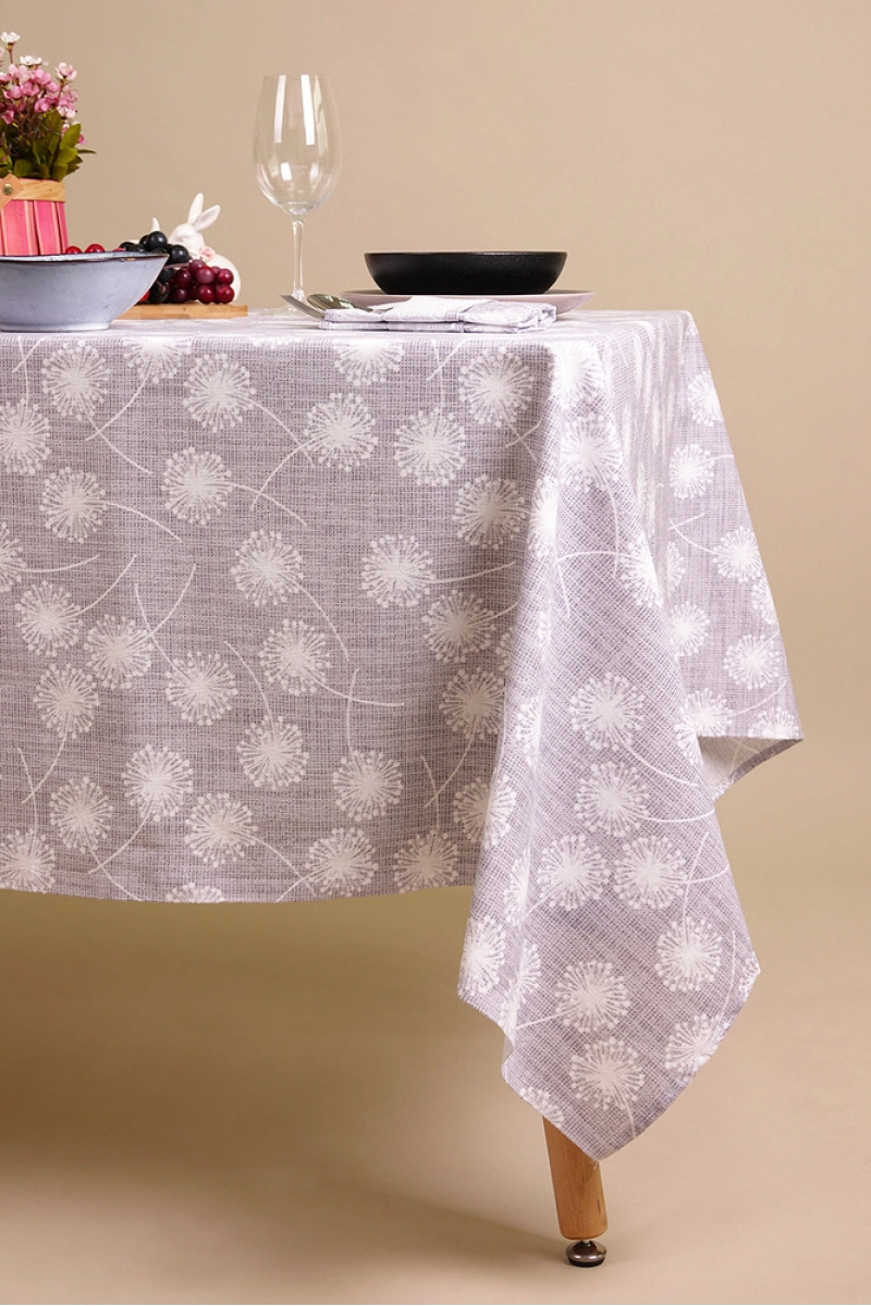 Скатерть рогожка "ТТ" Пушинка