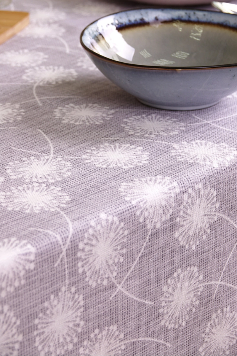 Скатерть рогожка "ТТ" Пушинка