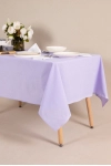 Скатерть полулен "ГОС" Лиловая дымка (однотон)