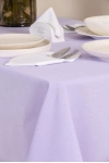 Скатерть полулен "ГОС" Лиловая дымка (однотон)