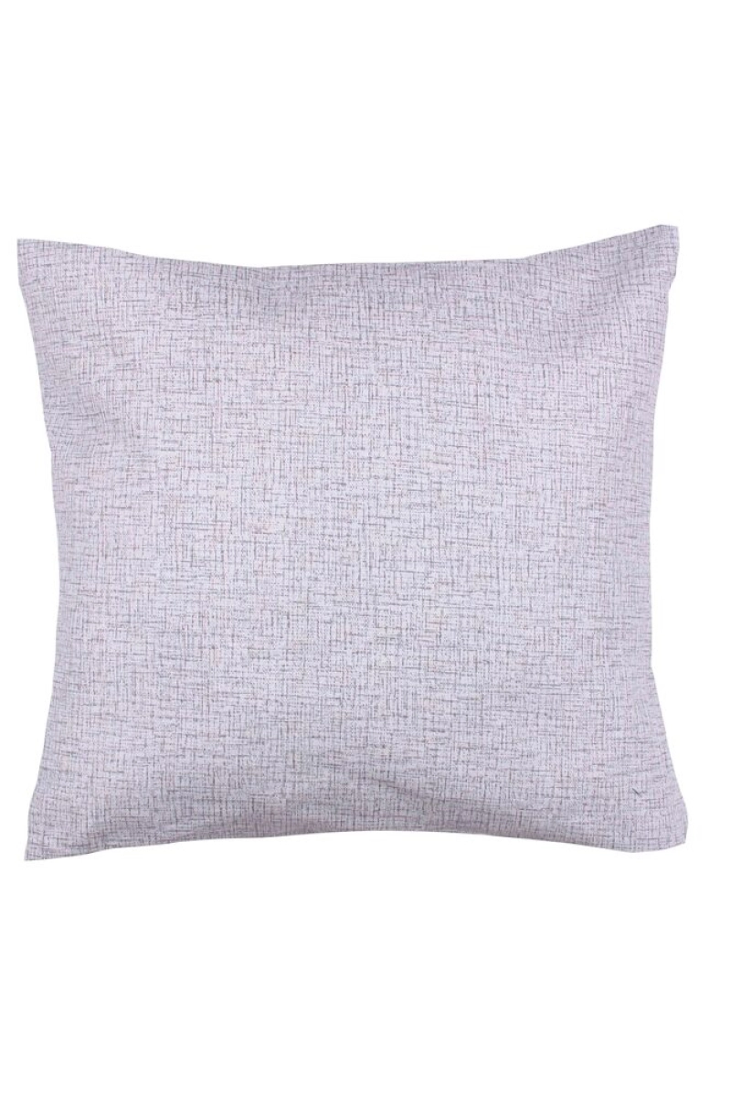 Декоративная наволочка на молнии из рогожки "Диз" Штрихи графита