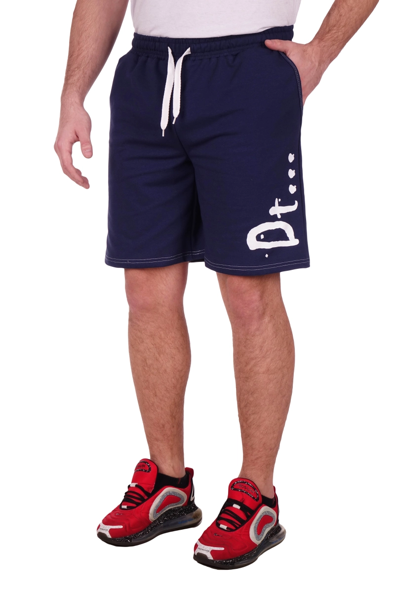 Шорты мужские из футера с принтом АСП15С