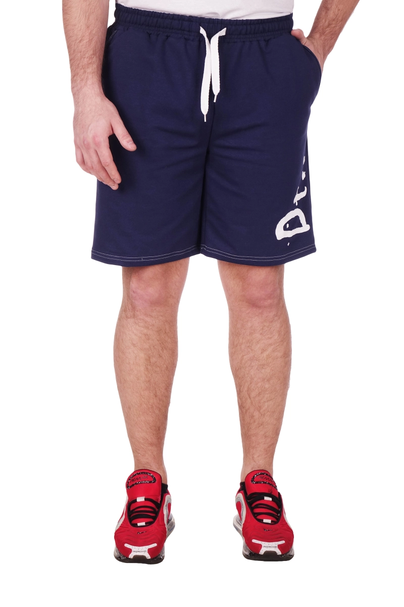 Шорты мужские из футера с принтом АСП15С