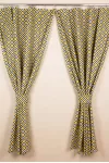 Комплект штор из рогожки "ТТ" Блюз (желтый)