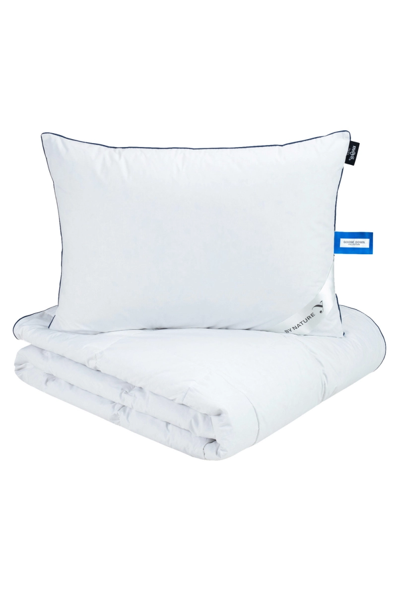 (П) Одеяло MOYЁ home-BY NATURE "Goose down" ИвШвейСтандарт всесезонное (270г/м2)