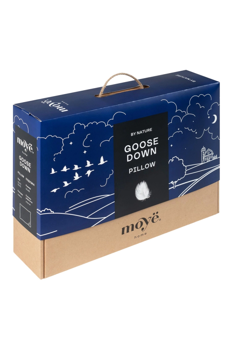 (П) Одеяло MOYЁ home-BY NATURE "Goose down" ИвШвейСтандарт всесезонное (270г/м2)