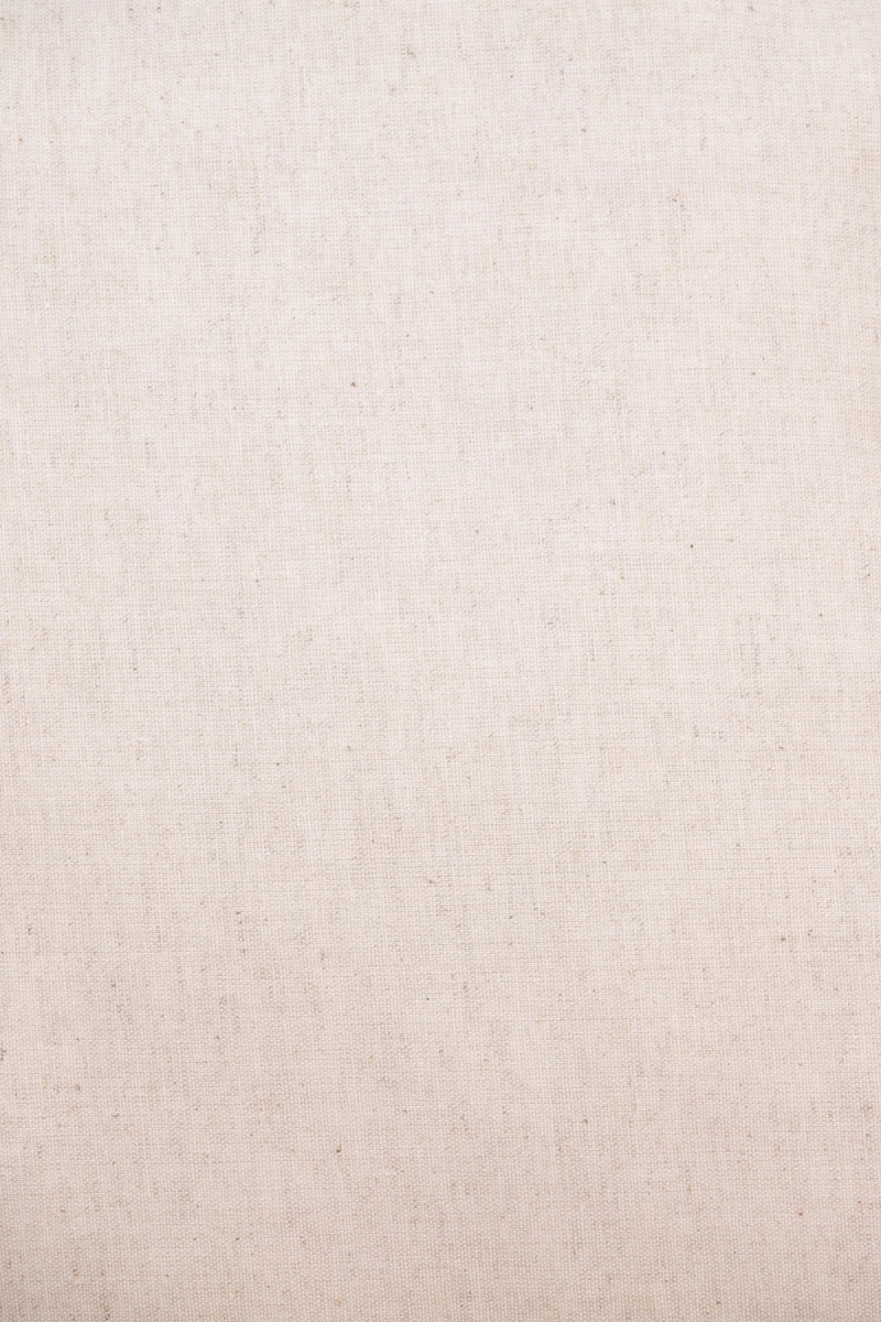 Декоративная наволочка на молнии полулен "ГОС" Льняная