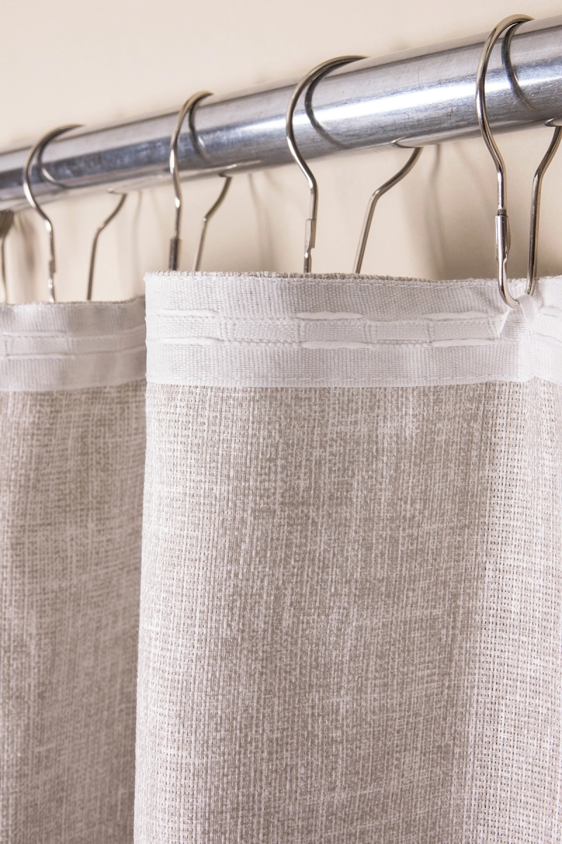 Комплект штор из рогожки "ХБК" Холст