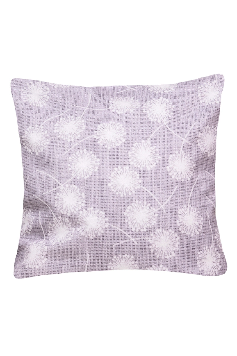 Декоративная наволочка на молнии из рогожки "ТТ" Пушинка