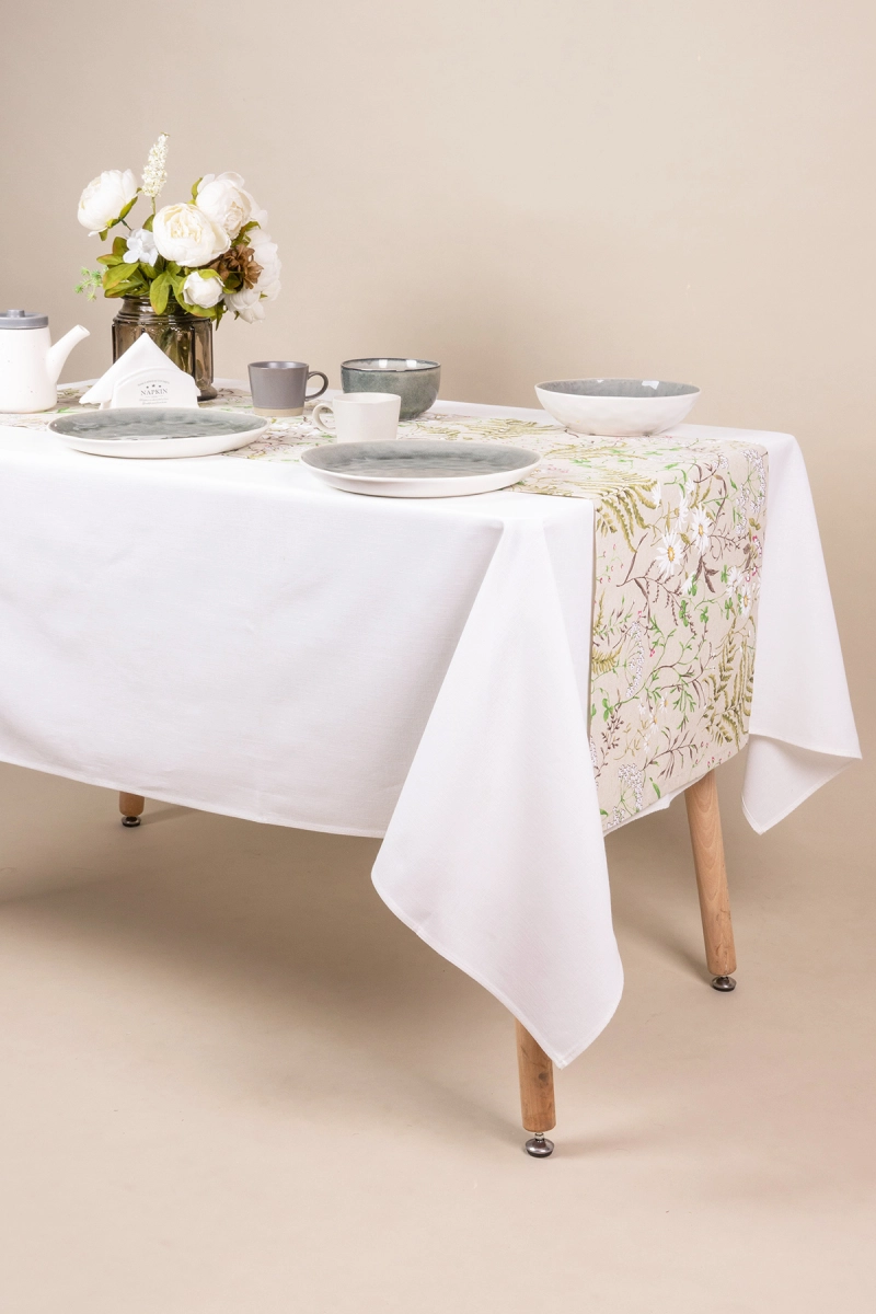 Дорожка полулен "ГП" Льняное лето