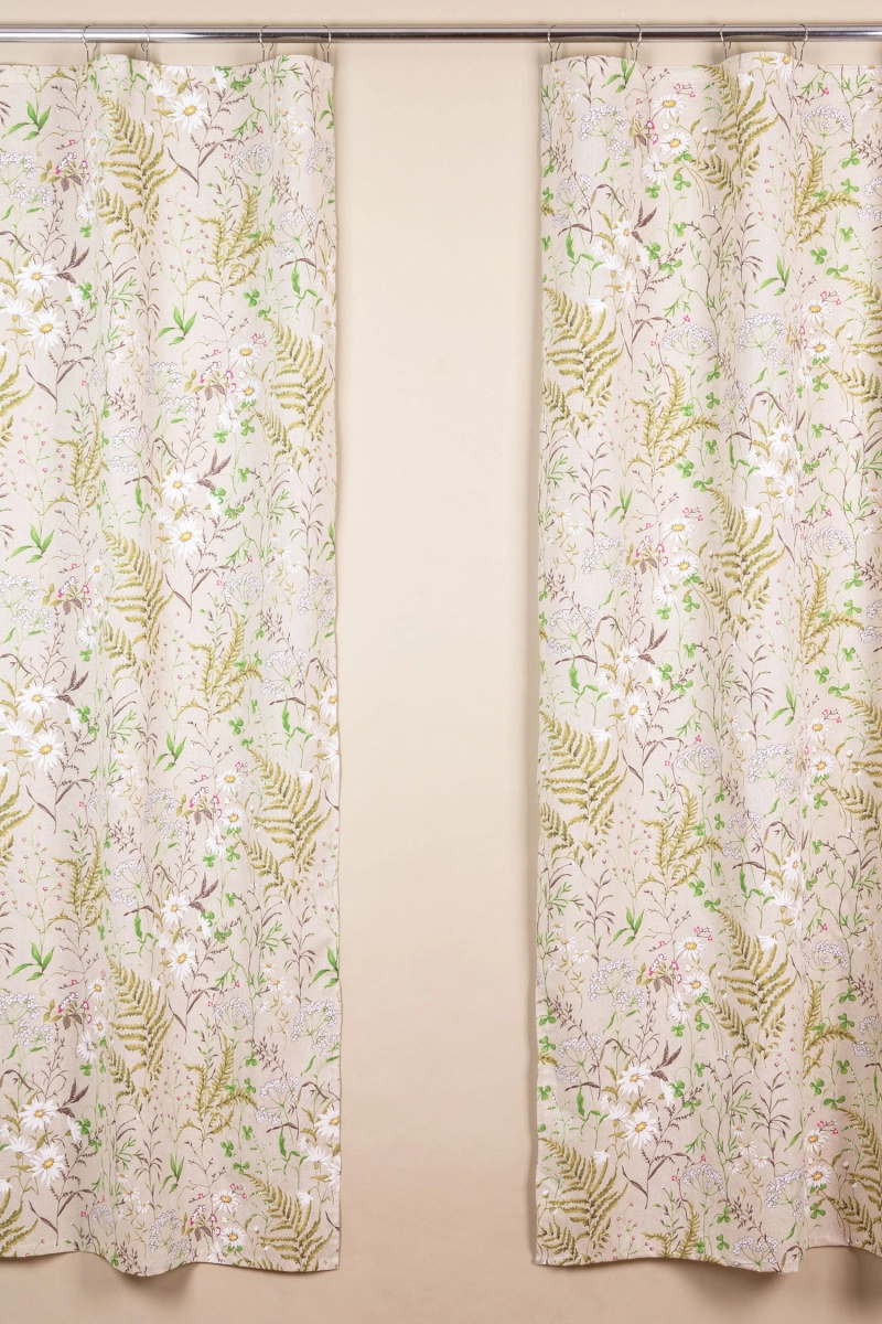 Комплект штор из полульна "ГП" Льняное лето