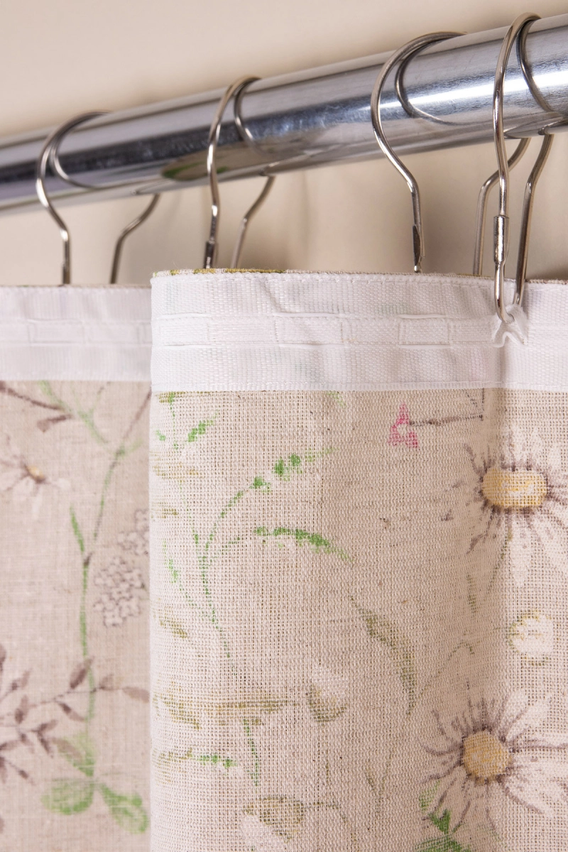 Комплект штор из полульна "ГП" Льняное лето