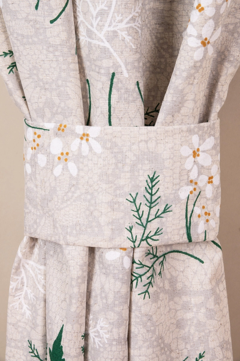 Комплект штор из полульна "ГП" Маргаритки