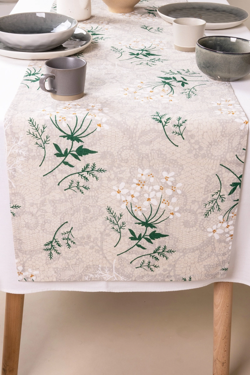 Дорожка полулен "ГП" Маргаритки