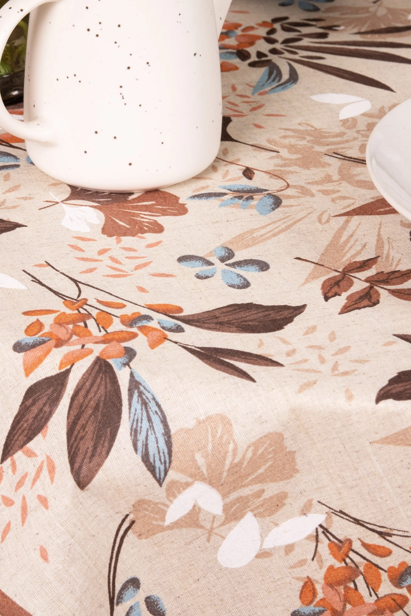 Скатерть круглая полулен "ГП" Верона (145х145 см)