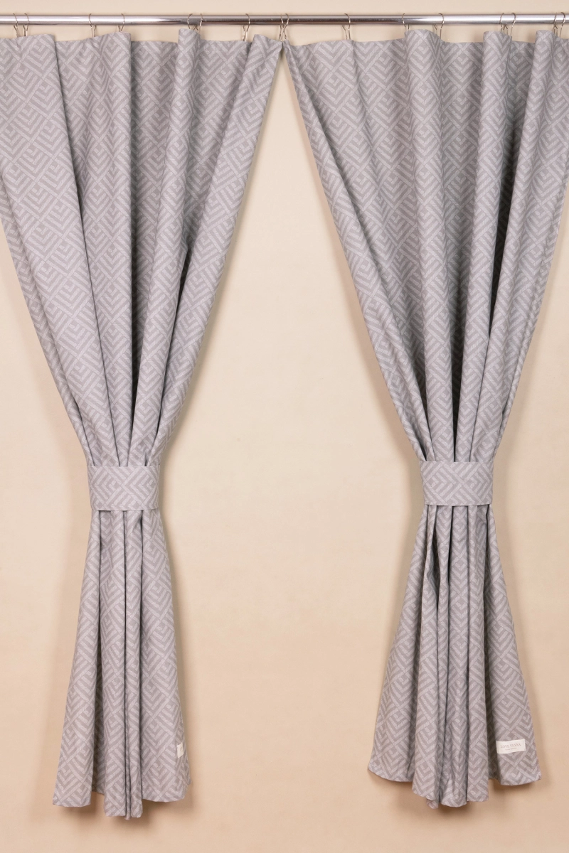 Комплект штор из рогожки "ТТ" Купол (мокко)