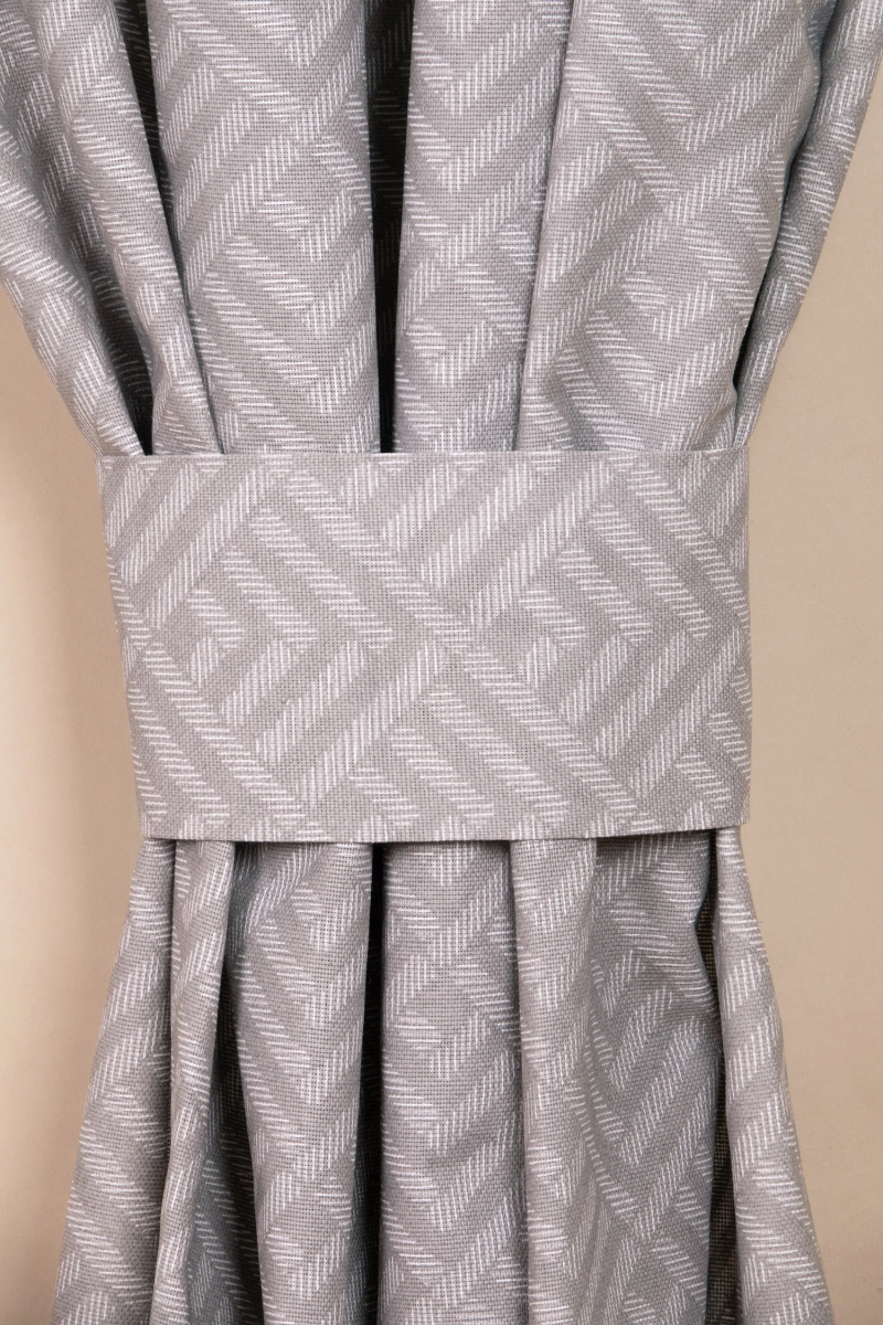 Комплект штор из рогожки "ТТ" Купол (мокко)