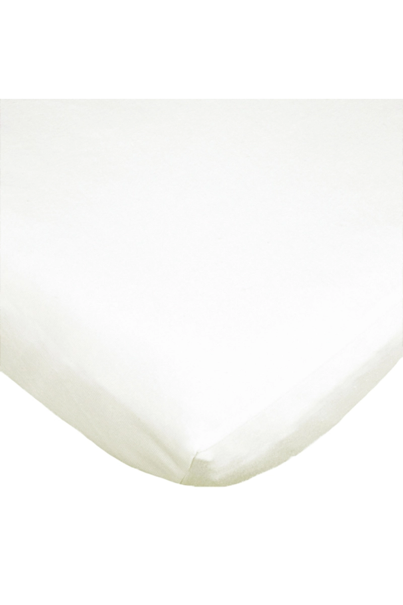 Простыня трикотажная на резинке Молочный (М-3004) (145 г)