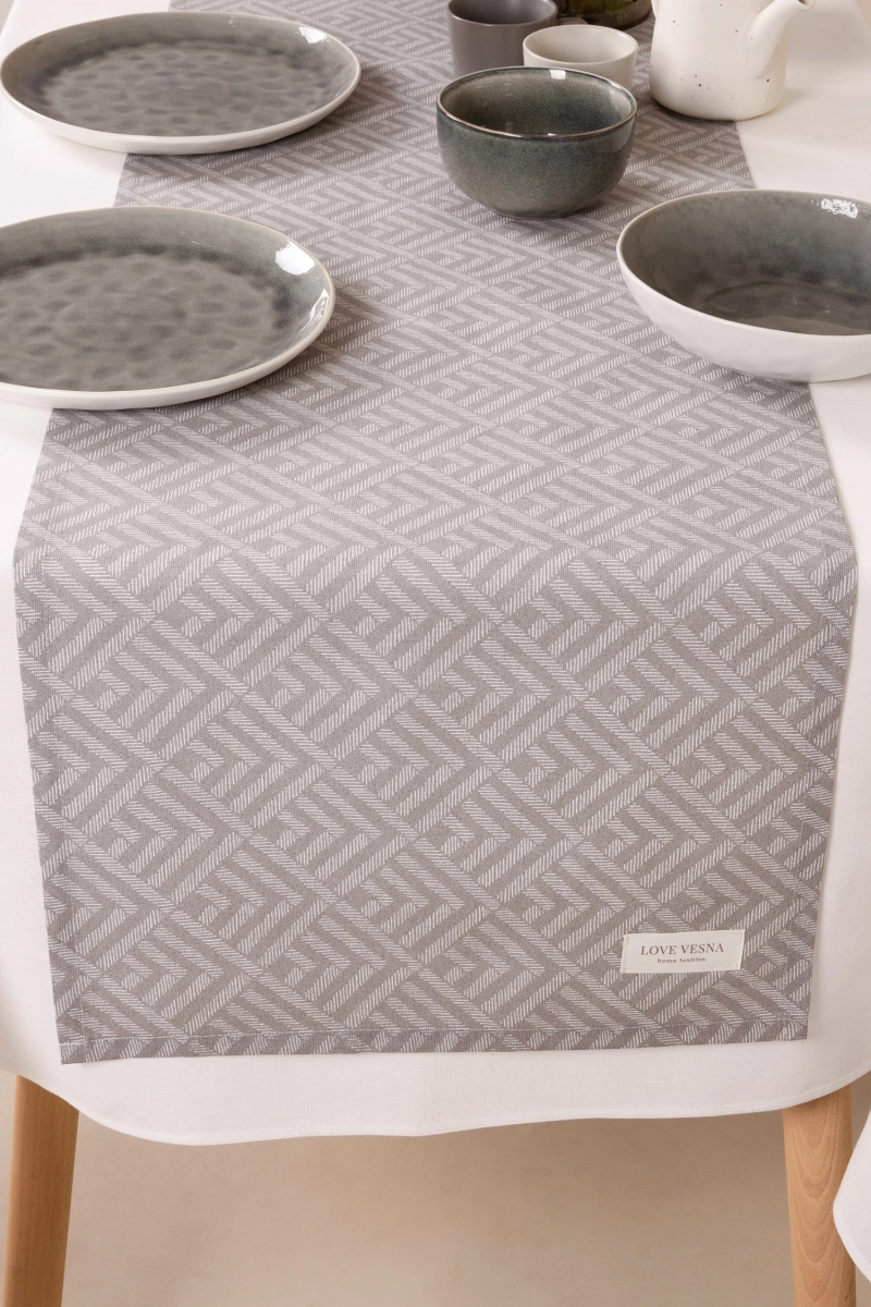 Дорожка из рогожки "ТТ" Купол (мокко)