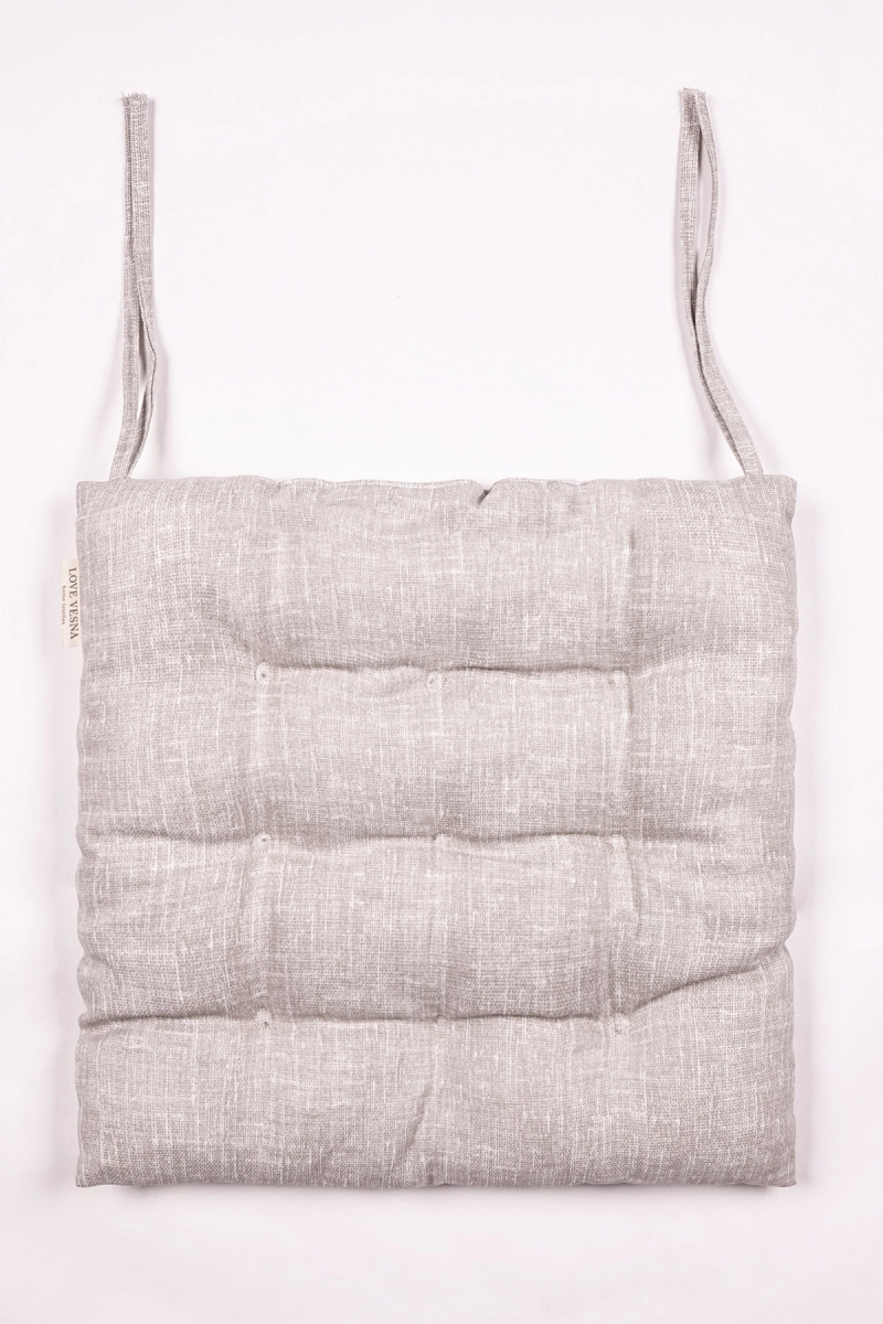 Подушка на стул из рогожки "ХБК" Холст арт. 18858/1 (M-9)