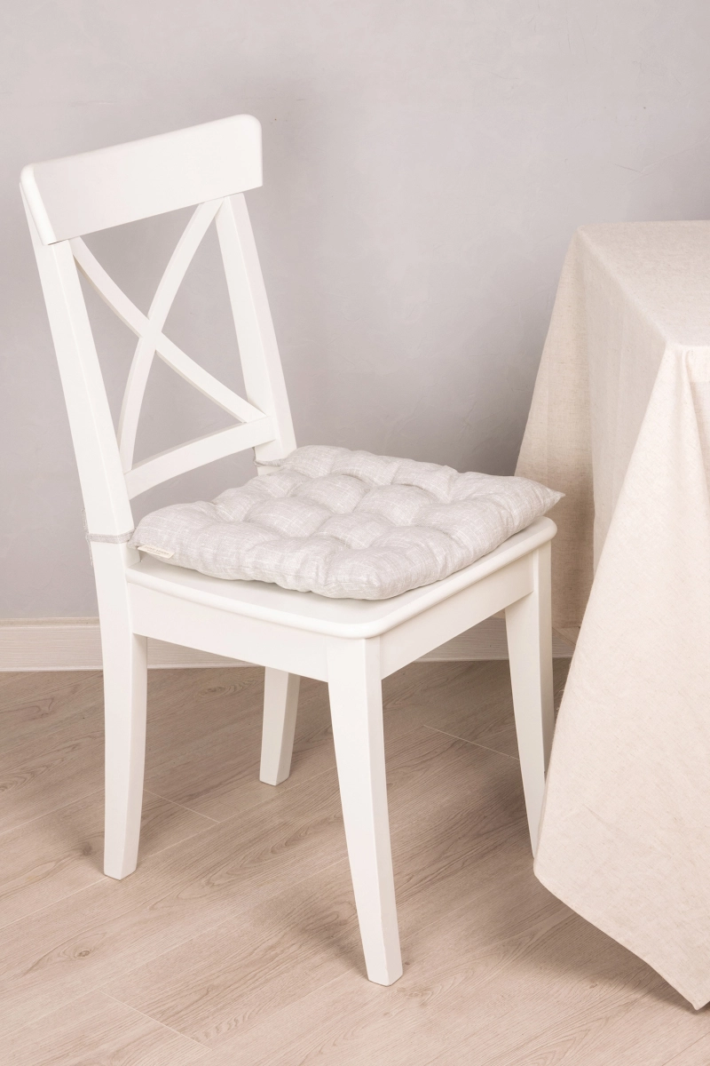 Подушка на стул из рогожки "ХБК" Холст арт. 18858/1 (M-9)