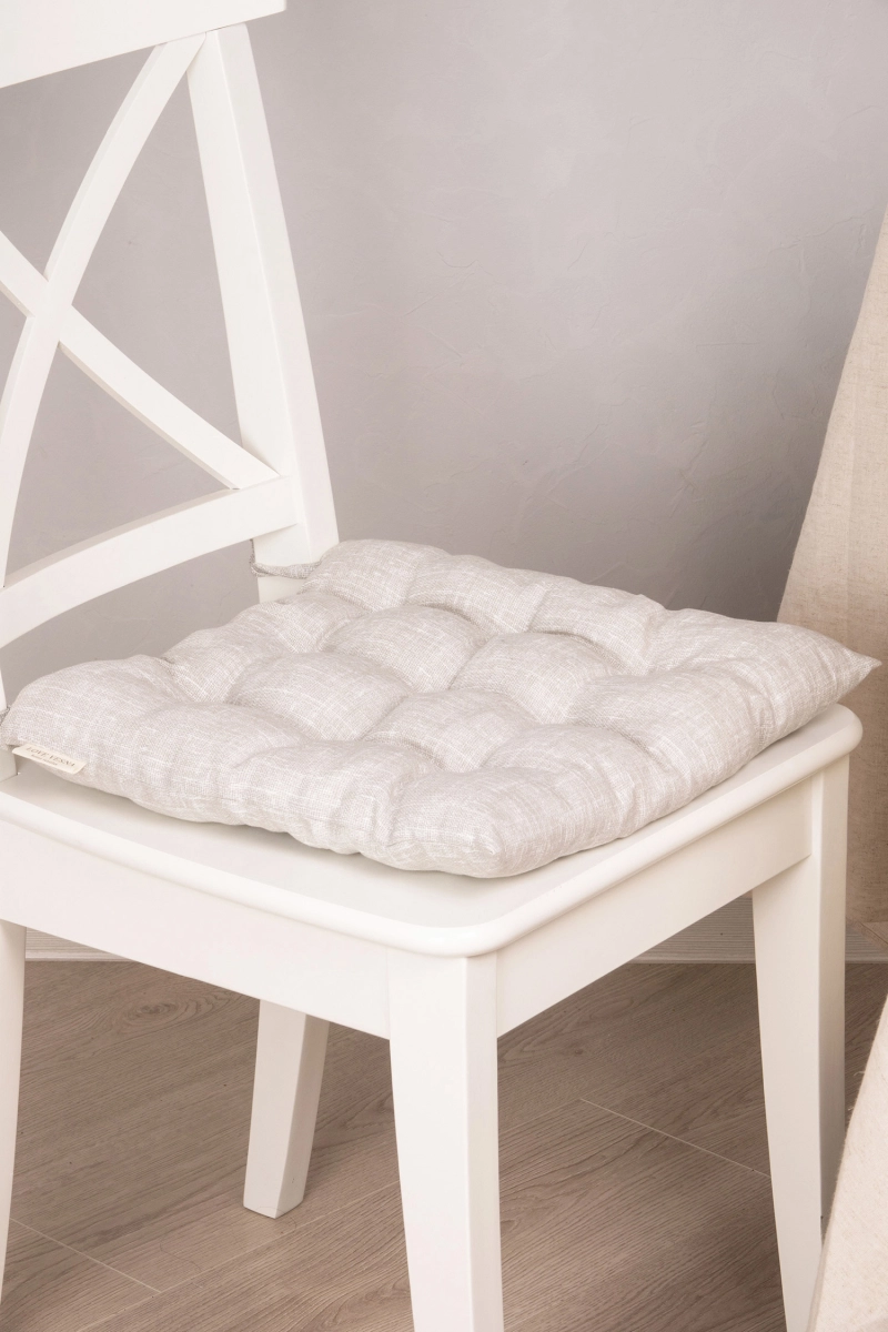 Подушка на стул из рогожки "ХБК" Холст арт. 18858/1 (M-9)
