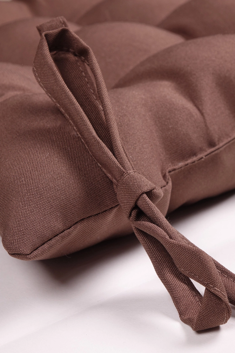 Подушка (М-9) на стул из габардина "А" Кофе (col. 11)