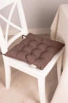 Подушка (М-9) на стул из габардина "А" Кофе (col. 11)