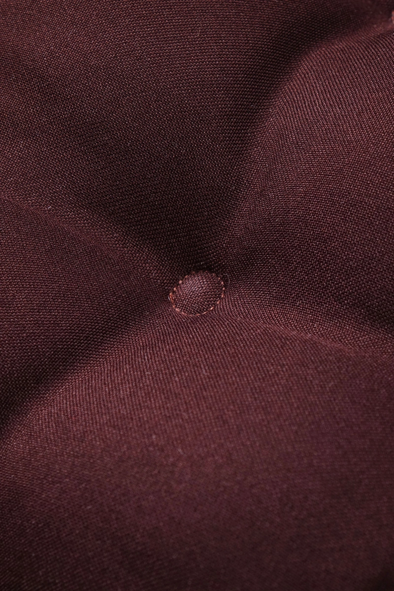 Подушка (М-9) на стул из габардина "А" Горький шоколад (col. 905)