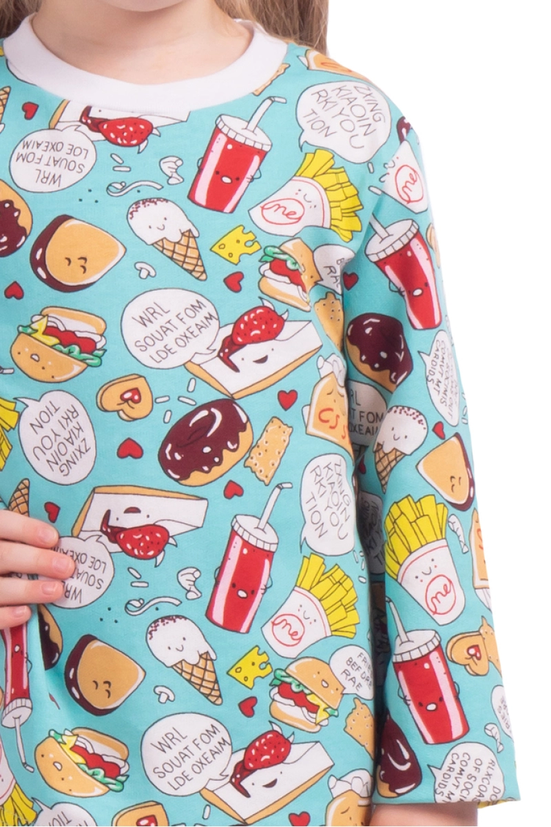 Пижама "ПД-130" читмил, футер начес