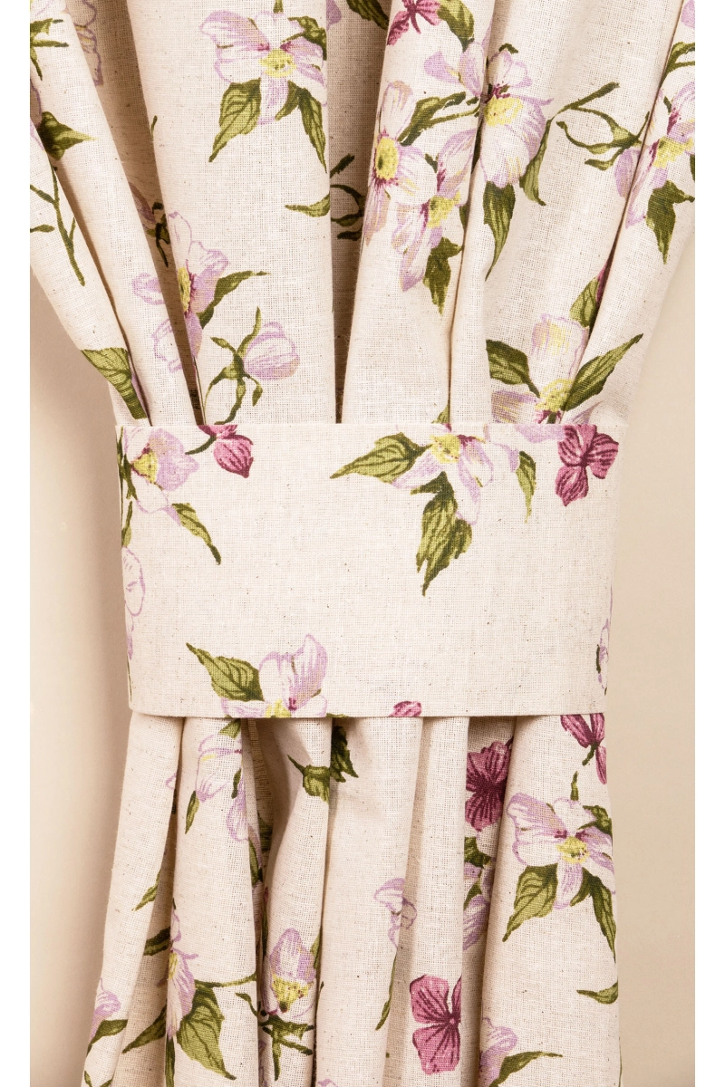 Комплект штор из полульна "ГП" Нарциссы в саду