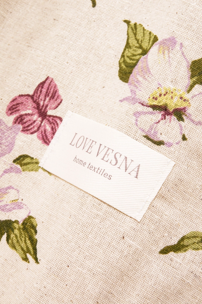 Комплект штор из полульна "ГП" Нарциссы в саду