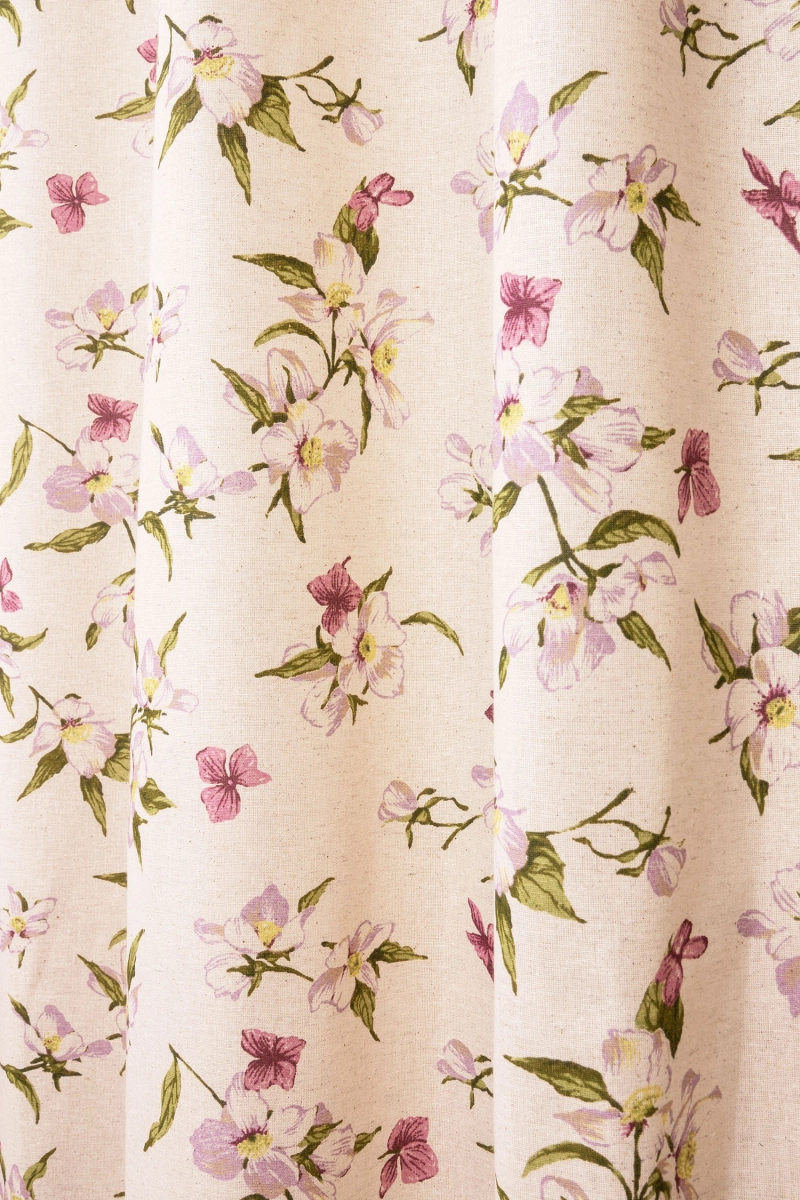 Комплект штор из полульна "ГП" Нарциссы в саду