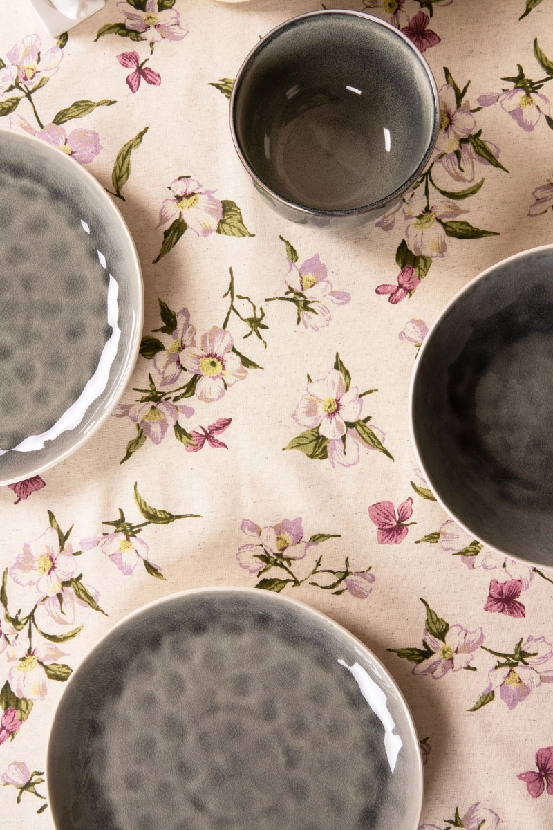 Скатерть полулен "ГП" Нарциссы в саду