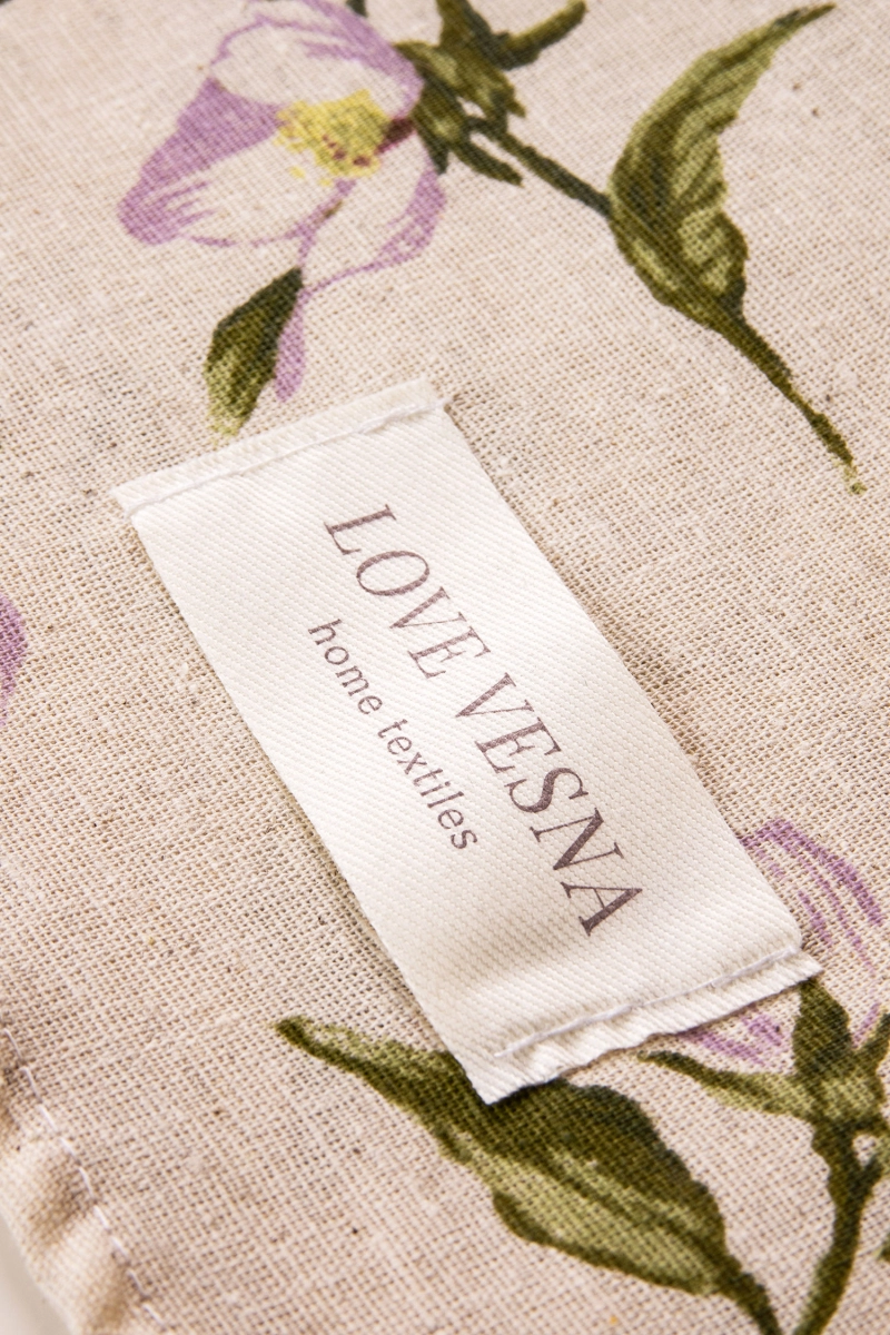 Скатерть полулен "ГП" Нарциссы в саду