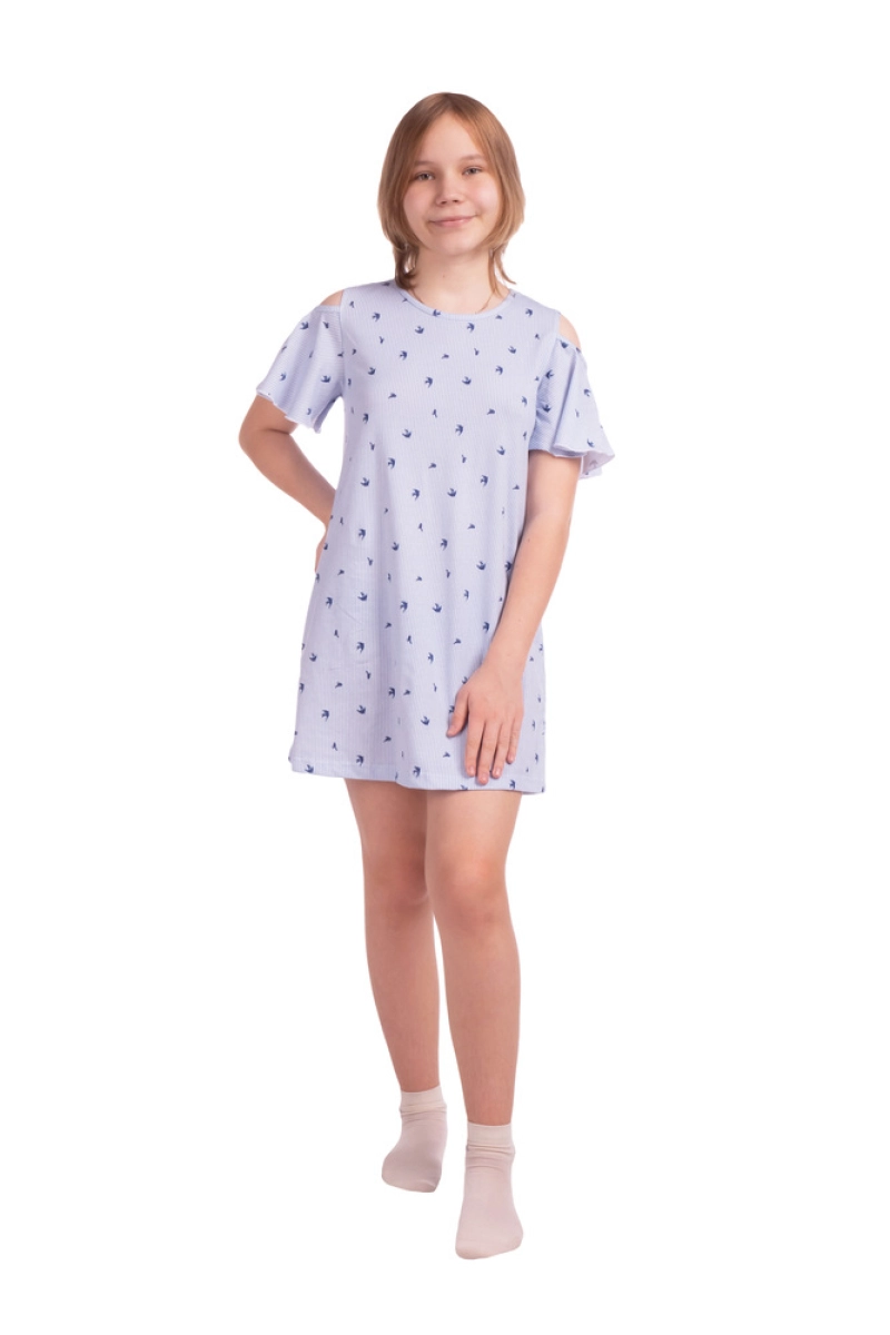 Платье "ПлД-46" полоса, трикотаж