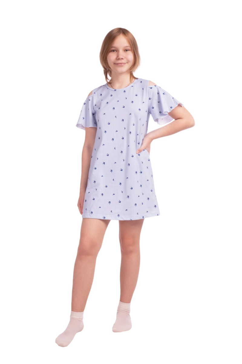 Платье "ПлД-46" полоса, трикотаж