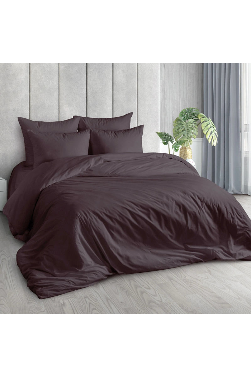 Пододеяльник "МИЛАН" поплин "Милан-Шоколад" арт. 70171