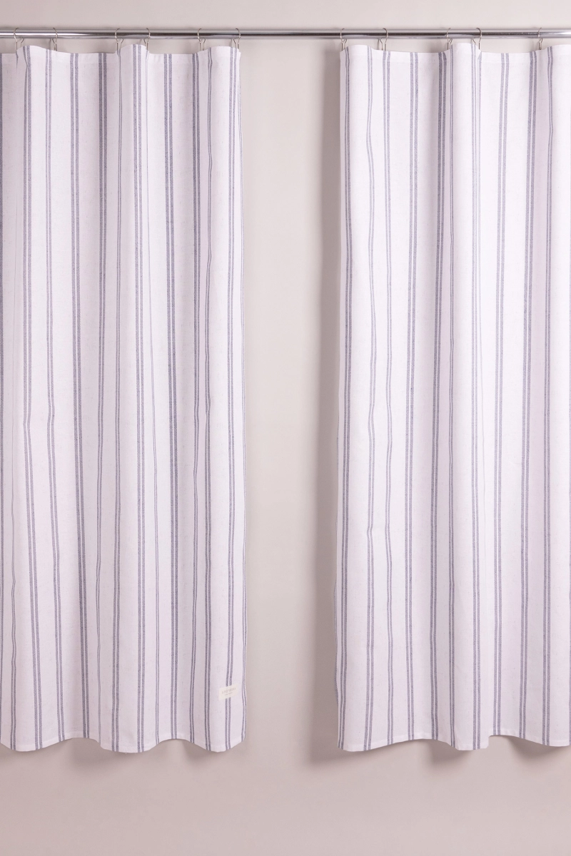 Комплект штор из рогожки "ТТ" Пастораль полоска