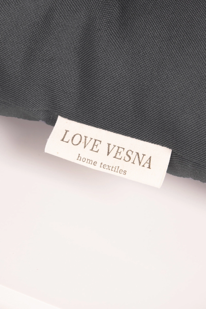 Подушка (М-9) на стул из габардина "А" Лакрица (col. Г-12)