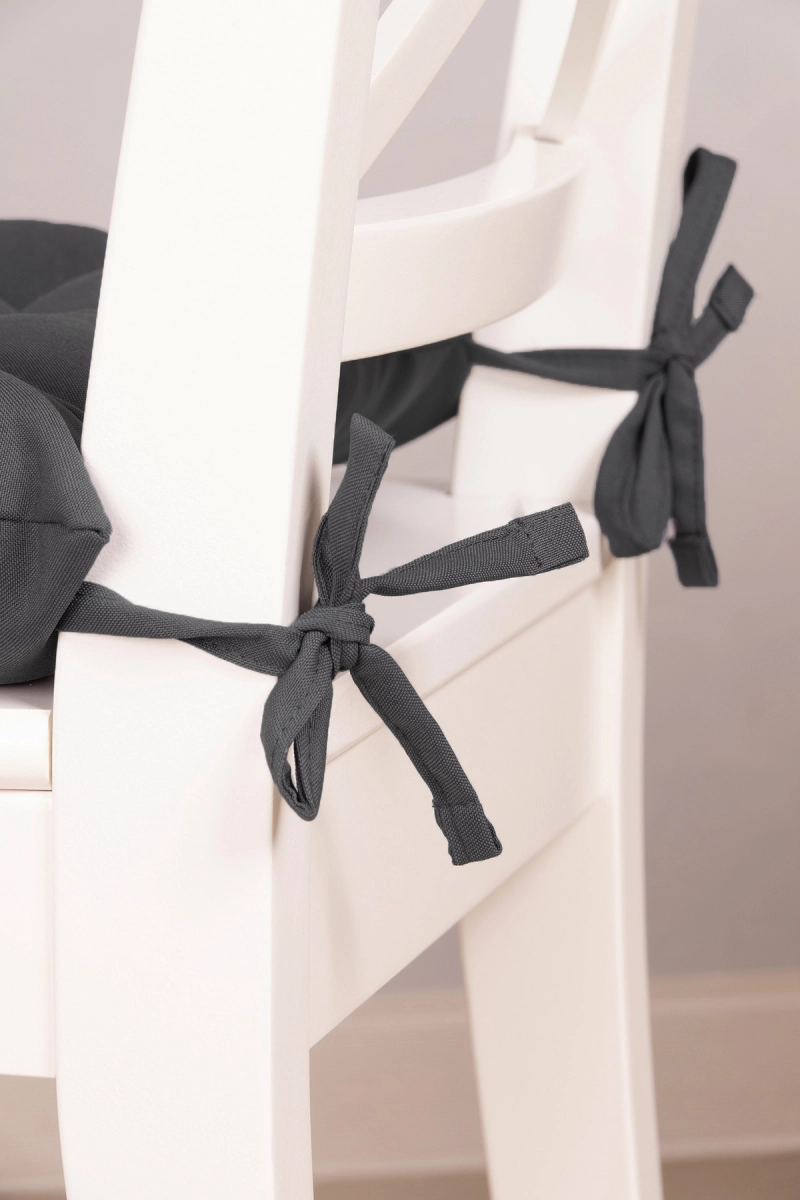 Подушка (М-9) на стул из габардина "А" Лакрица (col. Г-12)