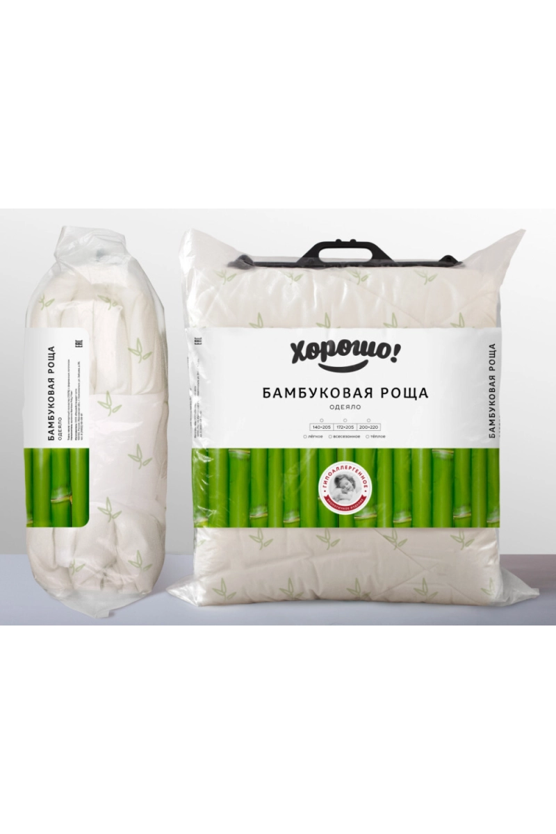 (П) Одеяло "Бюджет" Бамбуковая роща ОБР ИвШвейСтандарт теплое (400г/м2)