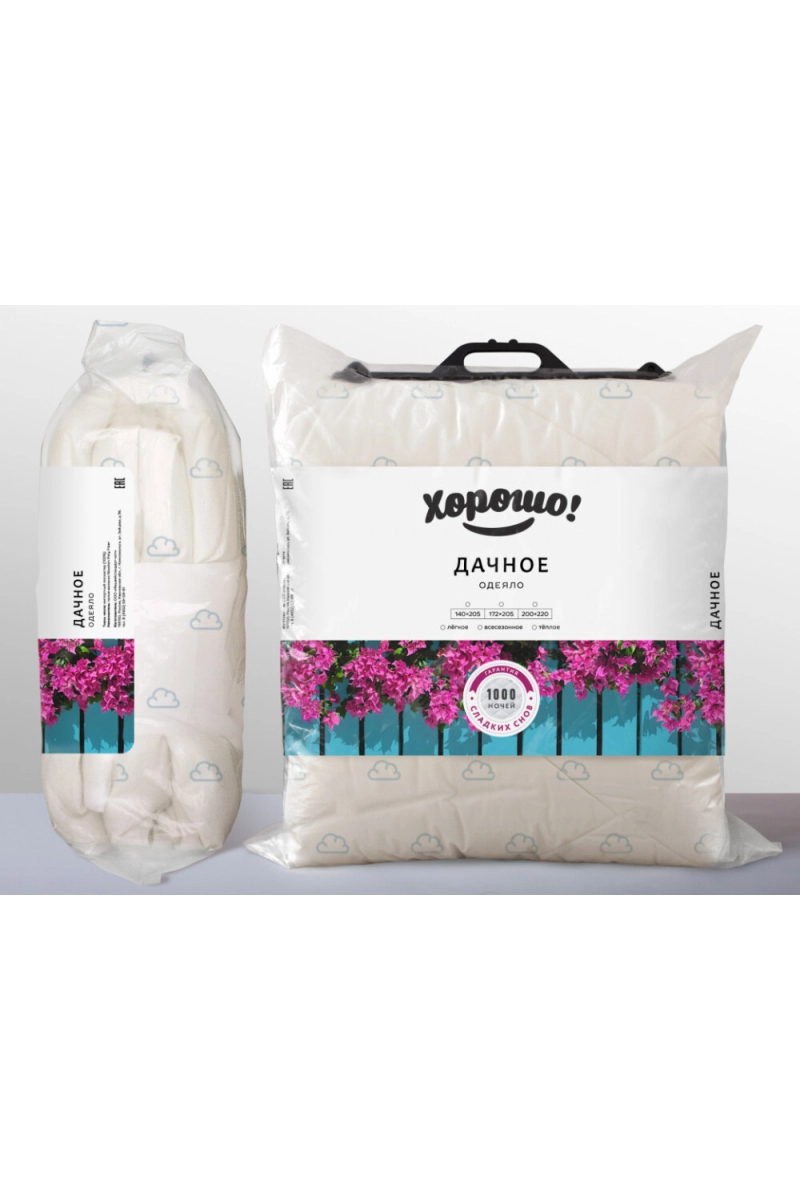 (П) Одеяло "Бюджет" Дачное ОДЧ ИвШвейСтандарт теплое (400г/м2)