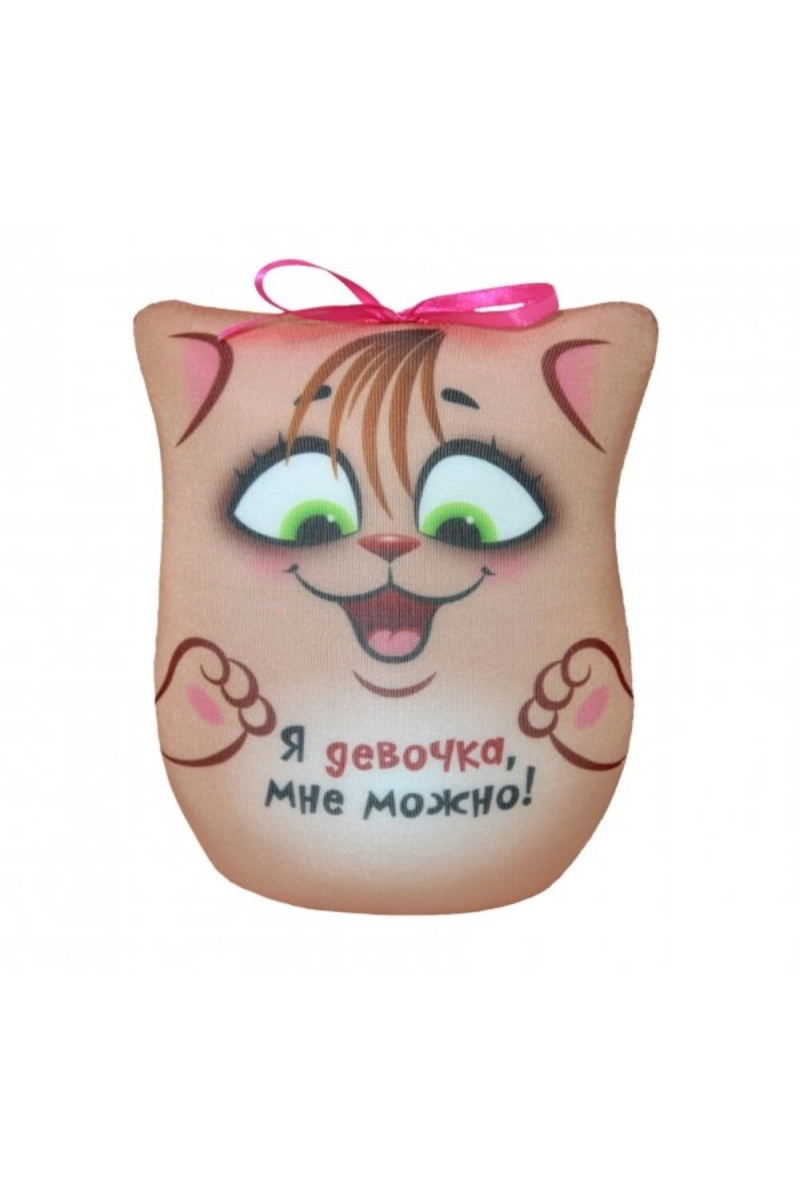 (П) Игрушка антистресс (ИвШвейСтандарт) "Кошка открытка мини"